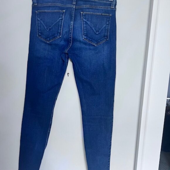 HUDSON KRISTA SUPER SKINNY RAW HEM JEANS SIZE 27 - Picture 4 of 11